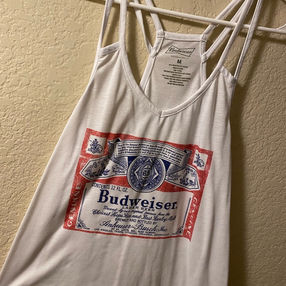 Budweiser tank top size Medium